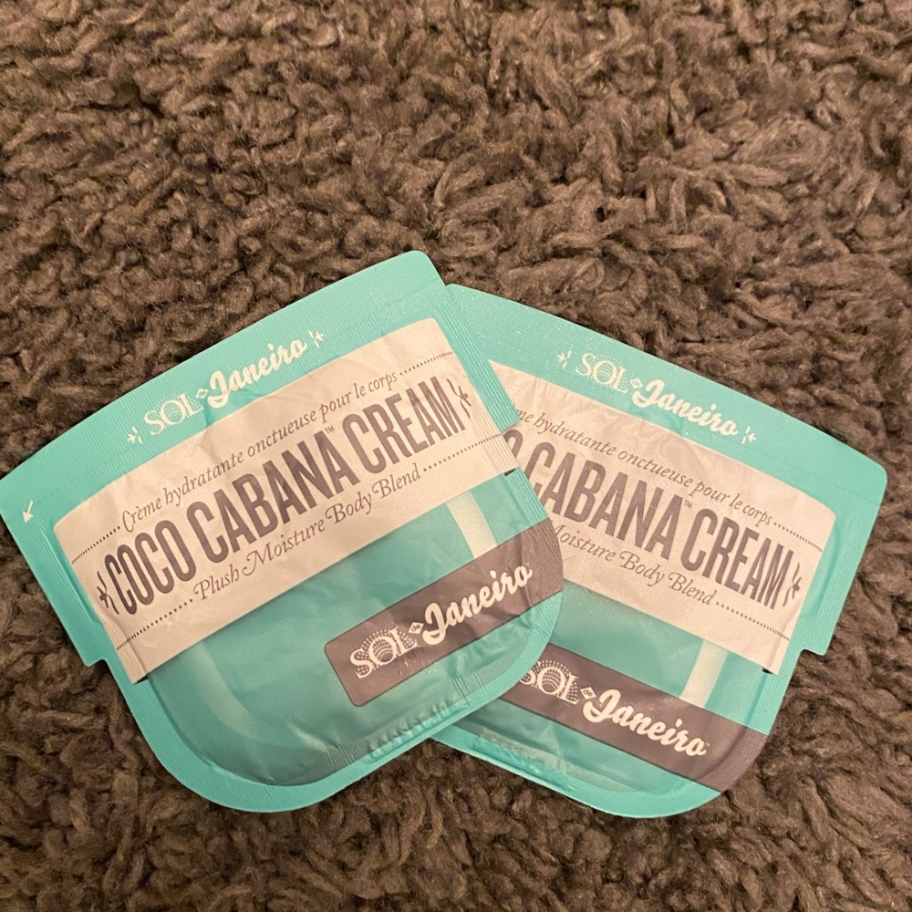 Lot of 2x Sol De Janeiro Coco Cabana Sample Packets